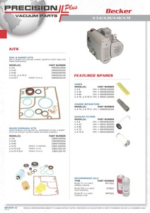 Float Assembly, Becker, U Series, Part# 86780099559